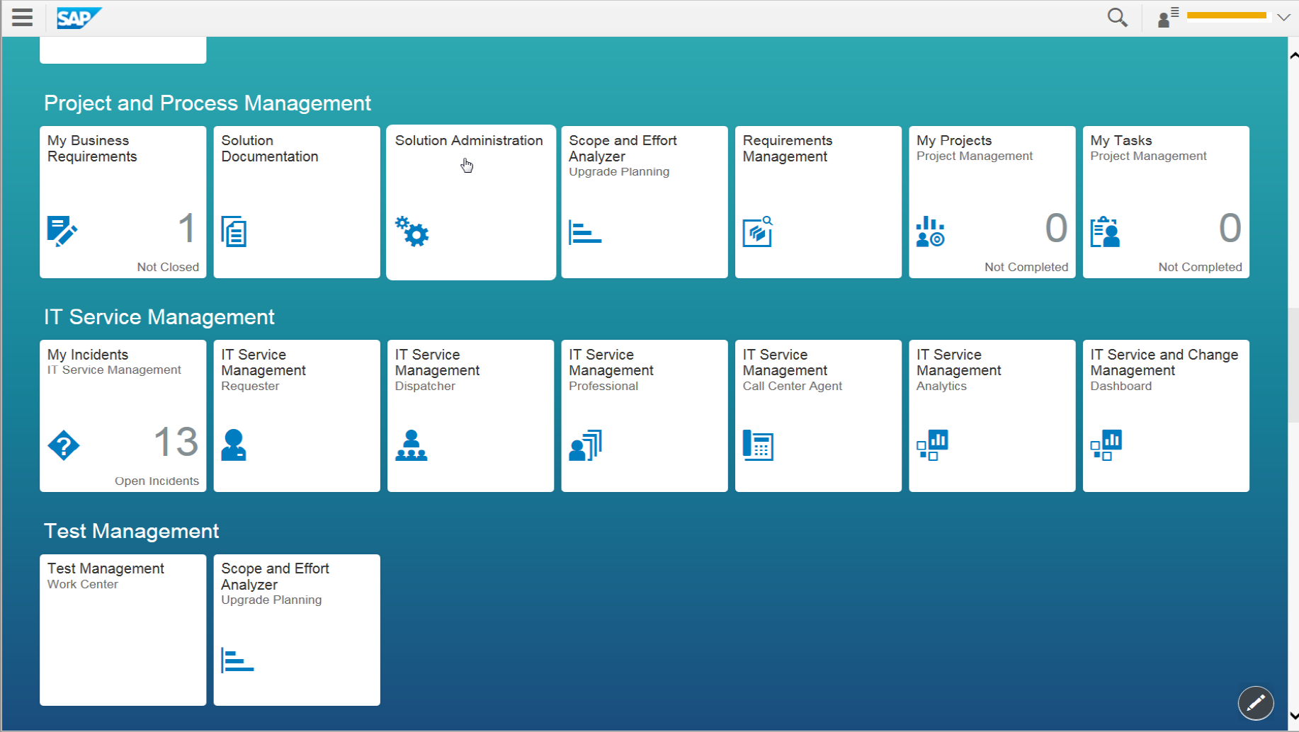 Managed system configuration in solution manager 7.2 oz